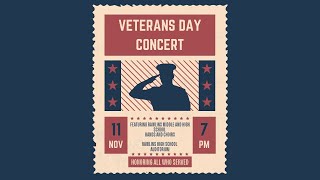 2024 Rawlins Middle and High Veterans Day Concert [upl. by Ceil]