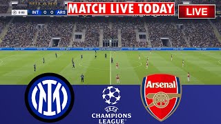 🔴In diretta Inter x Arsenal  UEFA Champions League Stagione 202425 Streaming della partita PES21 [upl. by Clea]