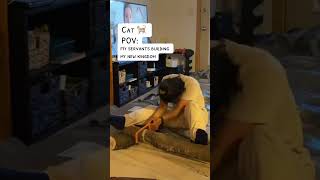 DIY Cat Tree behind the scenes 🐈 diy cat craft pov cats [upl. by Eetsud]