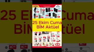 25 Ekim Cuma BİM Aktüel bimaktüel [upl. by Pantheas898]