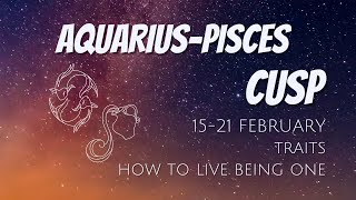 AQUARIUSPISCES CUSP February 1521 ✨ The Cusp of Sensitivity ✨ Everything you Need to Know [upl. by Ettevets365]