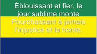 Hymne national du Gabon [upl. by Nonie545]