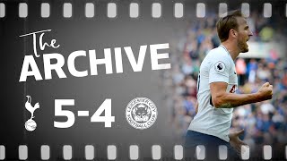 HIGHLIGHTS  SPURS 54 LEICESTER CITY  NINEGOAL THRILLER IN SEASON FINALE [upl. by Neville]