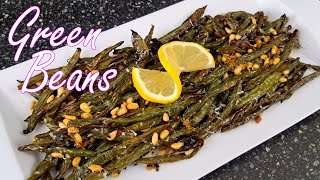 Roasted Green Beans Recipe [upl. by Derick]