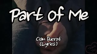 Cian Ducrot  Part Of Me Lyrics [upl. by Olen]