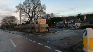 New Years Day  Cycle from Buckstone to Portobello Parkrun Figgate Park [upl. by Atteuqahc]