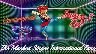 The Masked Dancer UK  Onomatopoeia  Season 2 Full [upl. by Zerdna523]