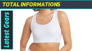 Champion Womens Infinity Racerback Bra Best for Comfort [upl. by Kimmi]