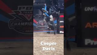 Cooper Davis at the PBR Teams Finals 2022 pbr cowboys rodeio [upl. by Eninaej]