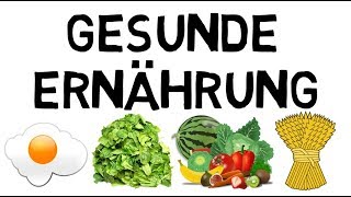 Gesunde Ernährung 10 Regeln DGE [upl. by Enelav]