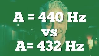 Whats the Deal With A  440 Hz vs 432 Hz Lets Talk [upl. by Reneta]