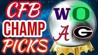 College Football Championship Week Picks amp Predictions  2023 [upl. by Willumsen12]