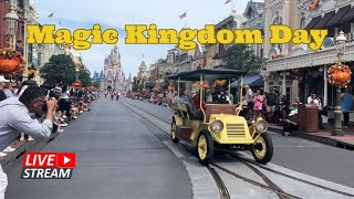 🔴 Live  Magic Kingdom Live Stream Rides and Parades  Walt Disney World 2112024 [upl. by Llohcin]