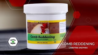 Comb Reddening from CareFree Enzymes [upl. by Ramyaj]