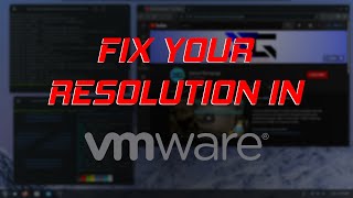 3 Methods for Fixing Your Linux VMs Resolution in VMWare [upl. by Niamreg]