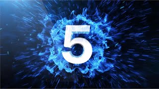 Shocking style shock wave 5 seconds countdown video  CountdownVideo [upl. by Faxun]