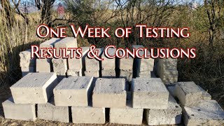 AIRCRETE  Should We Use It to Build Our Home Testing Results amp Conclusion PART 2 [upl. by Aphrodite]