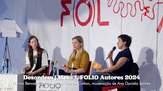 quotDesordemquot  Mesa 1 FÓLIO Autores 2024 [upl. by Ard]