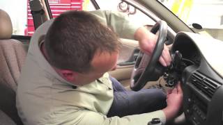 Ignition Lock Cylinder Replacement late 90s GM cars w lock cylinders in steering column [upl. by Stormy394]