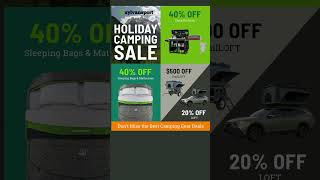 SylvanSport Holiday Sale 2024  camping microcamper deals [upl. by Lani747]