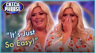 TOWIE Star Gemma Collins Struggles To Learn The Rules Of Catchphrase  Celebrity Catchphrase [upl. by Irod]