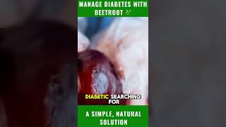 💪 Manage Diabetes with Beetroot DiabetesCare [upl. by Eedyaj]