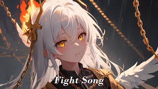 Nightcore  Fight Song  Lyrics [upl. by Poole]