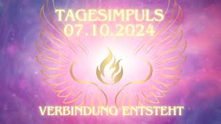 💫Verbindung entsteht💫 TagesTarotBotschaft [upl. by Hannaj452]