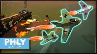 Me163 Rocket Interceptor AMBUSH Bomber Crew Gameplay [upl. by Elwyn]