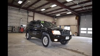 2002 Black Jeep Grand Cherokee Limited 4x4 V8 SLT4548A Motor Inn Auto Group [upl. by Naruq894]