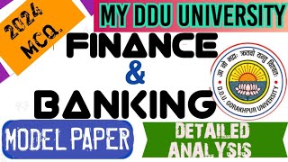 FINANCE AND BANKING MCQ FINANCE AND BANKING MODEL PAPER COMM 203 MCQ COMM 203 IMPORTANT QUESTIONS [upl. by Gitt]