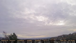 Timelapse Cam 1  12 november 2024 [upl. by Louanna]