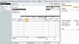 Receiving Payments on Invoices in Quickbooks 07152011 [upl. by Caresse658]