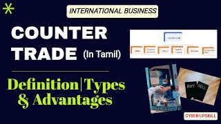 Counter Trade In Tamil  Definition Types amp Advantages  International Business  BCOM BBA MBA [upl. by Birgit]