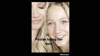 • Paislees losing her twin • 🌺🎀🌷 • The first part clip is by iLoveJesus3333 🌺🎀🌷 [upl. by Kinsley]