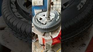 New Tyre And Alloy rims Fitting shorts tyre [upl. by Noicpecnoc]