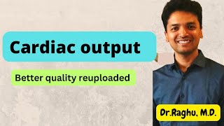 Cardiac output  Definition amp Regulation Physiology mbbs [upl. by Eerazed]