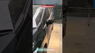 Mitsubishi Xpander Ultimate Hitam Reparasi Panel Body wwwdinartiputroco bengkel bengkelmobil [upl. by Aniakudo528]