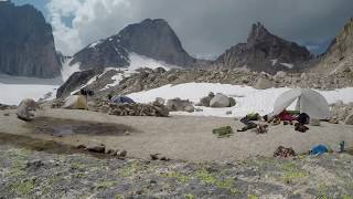 Applebee Dome Campground Bugaboos [upl. by Rubie59]