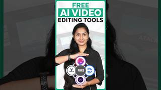 Must Try AI Tools for Video Editing [upl. by Curr]