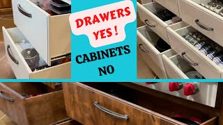 How to Design and Use Kitchen Drawers instead of Cabinets  Love Your Kitchen [upl. by Yves]