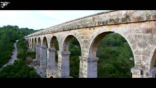 Puente del Diablo Pont del diable Tarragona Xiaomi dron 1080 rescuebcn [upl. by Ketti]