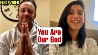 Abdevilliers Appreciate Smriti Mandhana After Winning Wpl 2024 [upl. by Lewls]