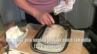 Savolainen kalakukko Traditional Finnish dish [upl. by Inail]