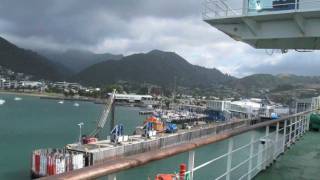 Interislander ferry crossing  Wellington to Picton NZ [upl. by Sekofski]