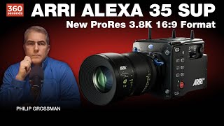 ARRI ALEXA 35 SUP 130 New ProRes 38K 169 Format [upl. by Biancha]