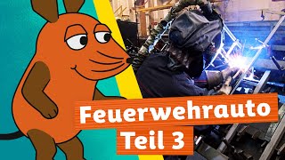 Wie wird die Feuerwehrleiter gebaut  Die Maus  WDR [upl. by Assetniuq615]