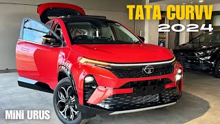 New Tata Curvv 2024 🔥 First Look  Diesel Top Model  Most Detailed Review  Best Coupe SUV in India [upl. by Jemma265]