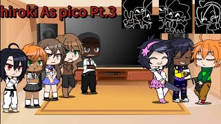 NTR Kokujin No Tenkousei react to hiroki As pico weakend 1 and vs uberkids [upl. by Reffinnej]