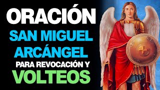 🙏 Poderosa oración a San Miguel Arcángel para la revocación y volteo de brujería 🙇‍♀️ [upl. by Paris645]